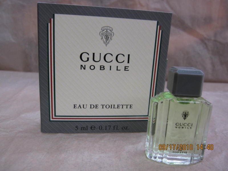 GUCCI NOBILE 0.17 FL oz / 5 ML Eau De Toilette Mini  