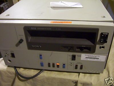 SONY #VP 5000 VIDEO CASSETTE PLAYER  