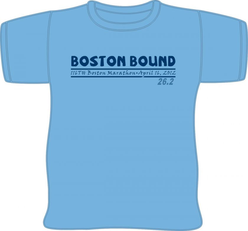 Boston Marathon Qualifier T Shirt Boston Bound  