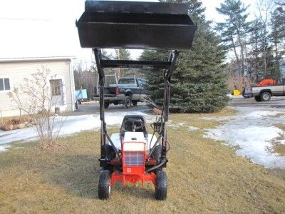 Gravely Riding Tractor Bucket Loader, Mower Deck, Onan Engine, Hydro 