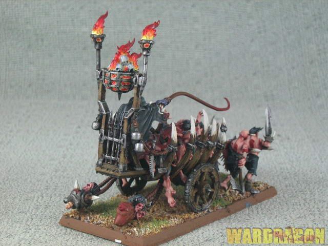 25mm Warhammer WDS painted Vampire Counts Corpse Cart a42  