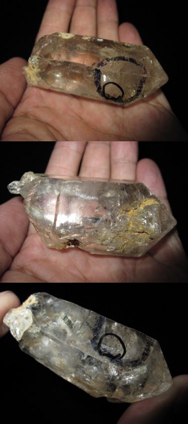 Rare Nepal Himalayan Rock Crystal Contain Holy Water 3  