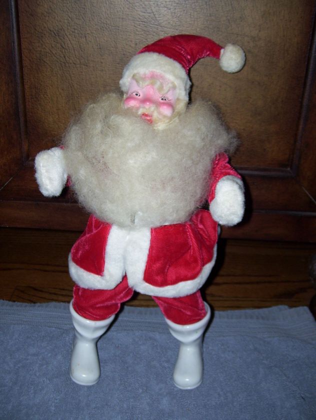 Vintage Harold Gale Wool Beard Santa Claus Old GUC  