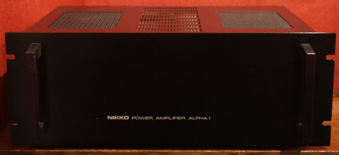 Nikko Alpha 1 200 watt pch Power Amplifier, Beta III Preamp, Gamma 1 