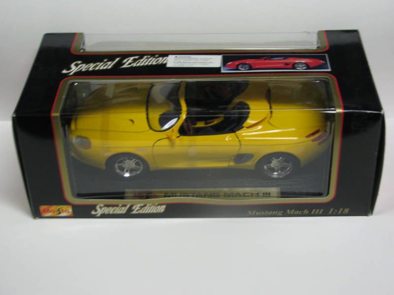 Maisto 1/18 Mustang Mach III   