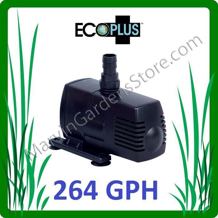 ECO PLUS SUBMERSIBLE WATER PUMP 264GPH  