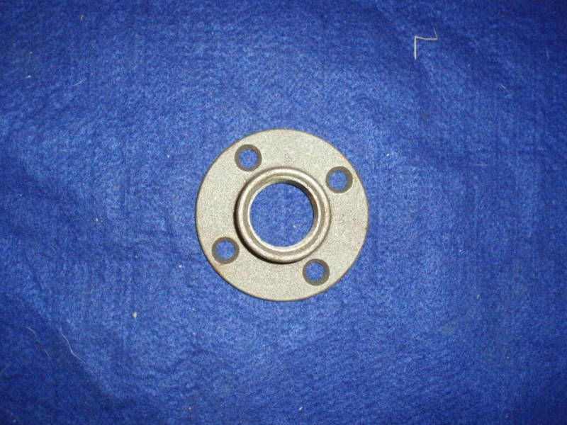 Black Malleable Floor Flange (1)Piece  