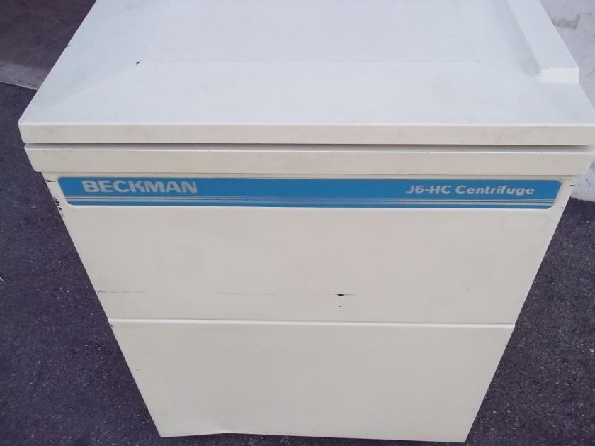 Beckman Coulter J6 HC High Speed Refrigerated Floor Centrifuge  