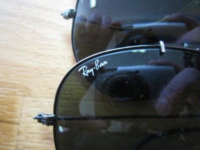   LOT OF 5 RAY BAN AVAITOR SUNGLASSES WITH 3 CASES PARTS OR FIX  