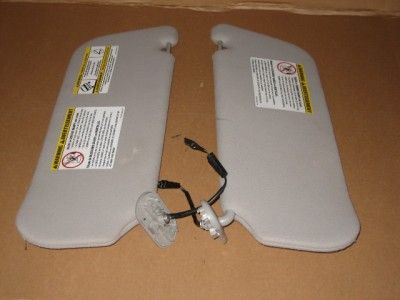 02 03 04 05 FORD EXPLORER SUNVISORS SUN VISORS GRAY  