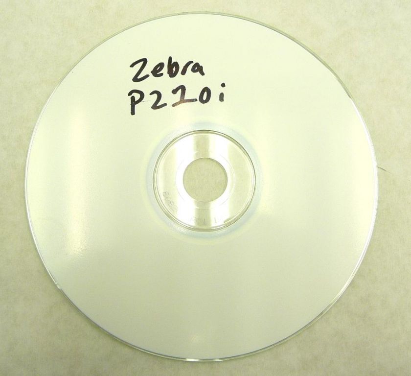 Zebra P210i P 210i Thermal Card ID Badge Printer USB 000004506324 