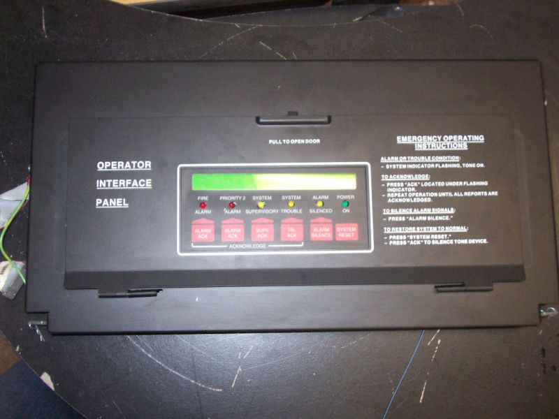 SIMPLEX 4100 8201 INTERFACE ANNUNCIATOR DISPLAY PANEL  