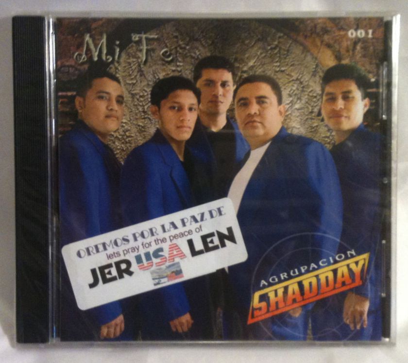 CD CRISTIANO MUSICA CRISTIANA AGRUPACION SHADDAY VOL.1; MI FE  