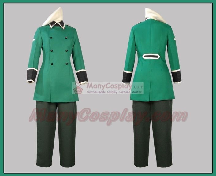 Axis Powers Hetalia Switzerland anime Cosplay Costumes  