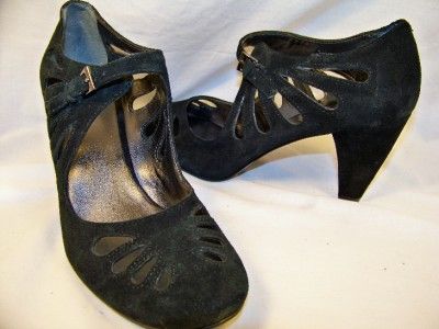 NINE WEST Ambleu Black 8.5 Heels WOMENS New Shoes  