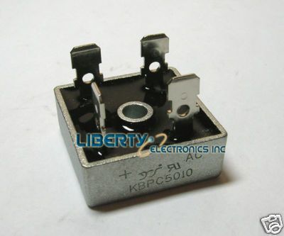 NUEVO DIODO PUENTE RECTIFICADOR KBPC5010 / 50A 1000V  