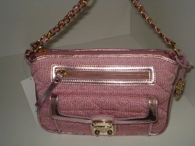 THE SAK SEVILLA SHIMMERY PINK HANDBAG/PURSE   NWT  