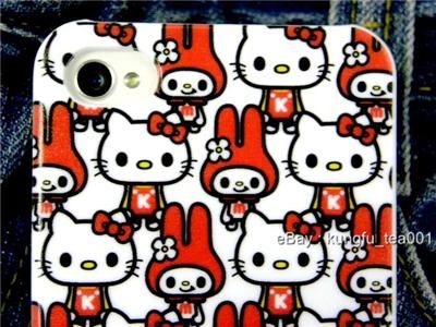 Hello Kitty My Melody x PansonWorks iPhone 4 Case Cover  