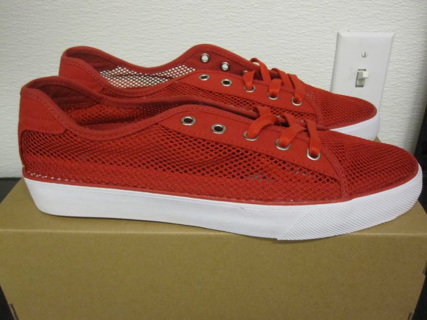 Creative Recreation Kaplan Red Mesh NIB 8 13 $70  