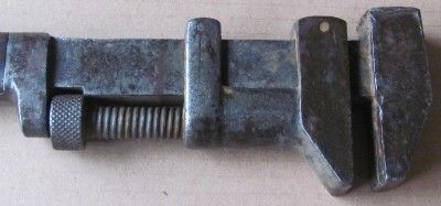 1886 IRON P.S.& W MACHINESTS WRENCH/HAMMER TOOL  