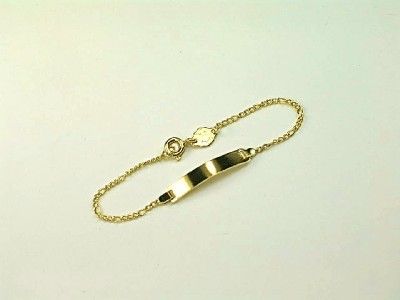 BABY 14K GF ID DESIGN 5 1/4inches My first BRACELET  