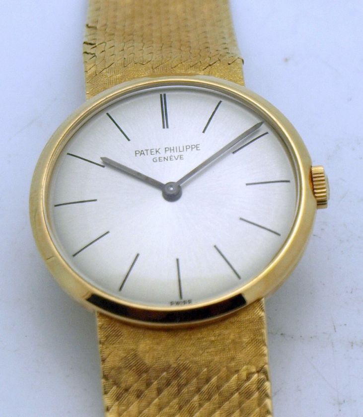 Vintage PATEK PHILIPPE   18K GOLD Calatrava Ultra Thin Circa 1970s 