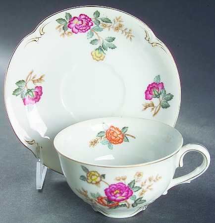 Charm Crest China Japan Mayfair Cup and Saucer  