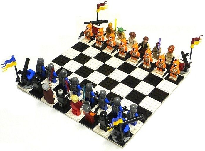 NEW FMB Custom Lego Star Wars Chess Set ( NO BOX ) NEW  