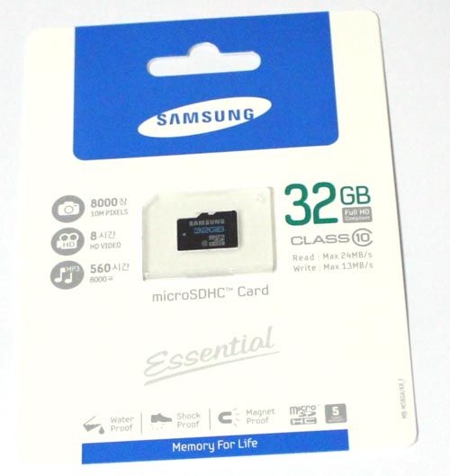   Micro SD Essential CLASS 10 Galaxy Memory Card 32G New mini  