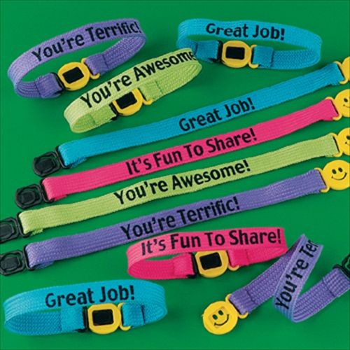 36 lot Nylon Friendship Encouragement Bracelets  