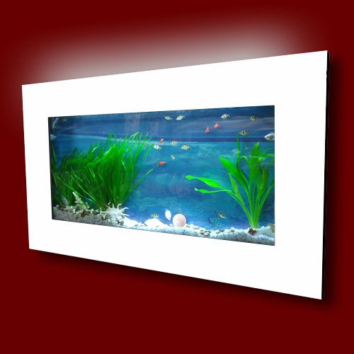 NEW AUSSIE AQUARIUM   SKYLINE BRUSH ALUMINUM WALL MOUNTED FISH TANK 