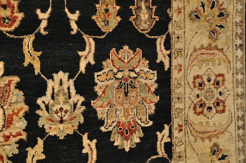 6x9 WOOL AREA RUG PERSIAN VEGETABLE DYE CHOBI PESHAWAR  