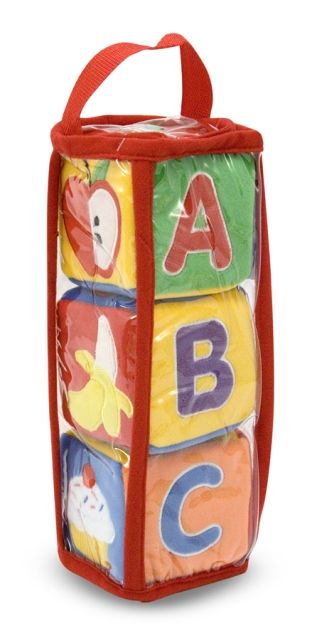 Melissa And Doug First Play Soft Toys ABC Blocks NEW  