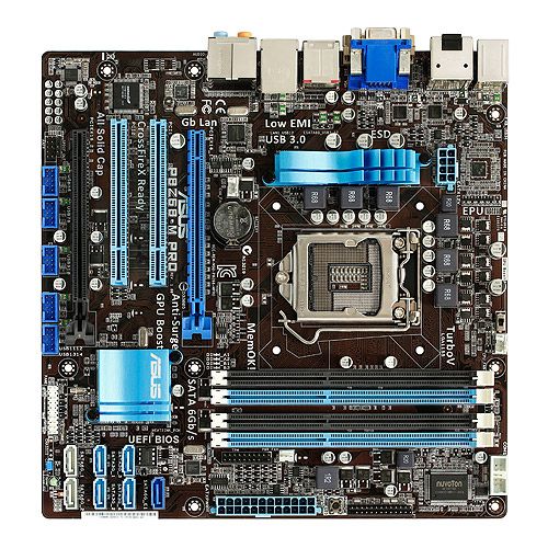 INTEL CORE I3 2100 CPU Z68 MOTHERBOARD 4GB COMBO KIT  