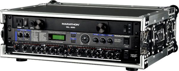 MARATHON DJ CASE 3U AMPLIFIER DELUXE CASE MA 3UAD 111311000587  