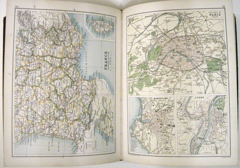   Bartholomew THE GRAPHIC ATLAS & GAZETTEER OF THE WORLD 128 Maps  