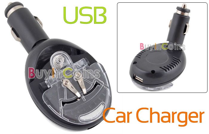 USB LED Universal Car Charger for Cell Phone Battery  