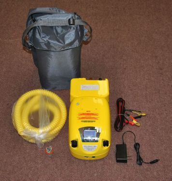 12V Electric Air Pump For Inflatable Boats With Build in Battery 