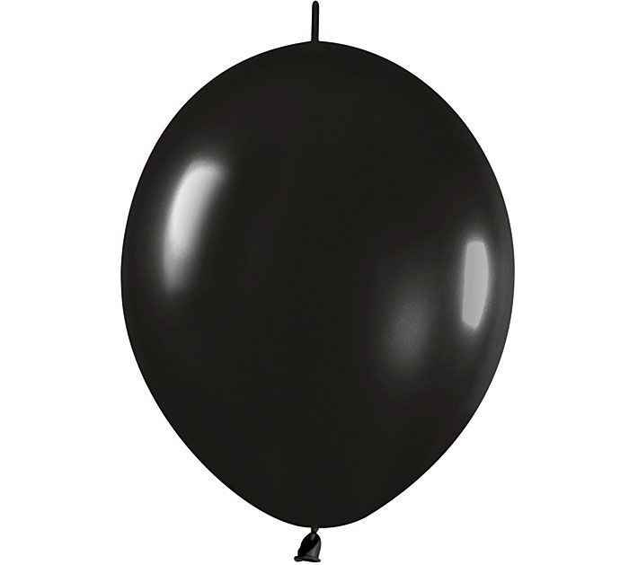 BLACK 12 Linkoloon Balloon ARCH BIRTHDAY Wedding Prom  