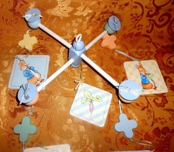   PETER RABBIT LUV N CARE BABY NURSERY CRIB MOBILE ACCESSORY  