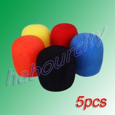 colour Microphone Grill Foam Cover Audio Mic Shield  