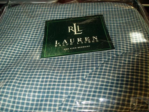 RALPH LAUREN Assorted RUFFLE BEDSKIRTS Retail $75 $175  