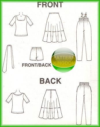 1940s Big Band Swing Dance Costume Patterns Large  