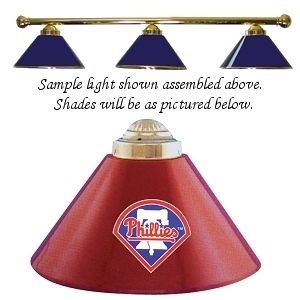 MLB Philadelphia PHILLIES 3 S Pool/Billiard Table Light  