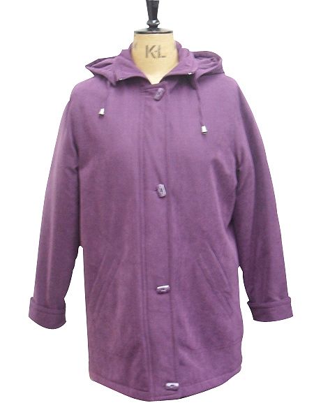 NEW LADIES HOOD JACKET WINTER COAT WOMENS SZ 12 24 (T)  