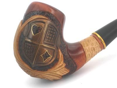 Briar SOUVENIR Tobacco Smoking Pipe/Pipes *SHIELD I  