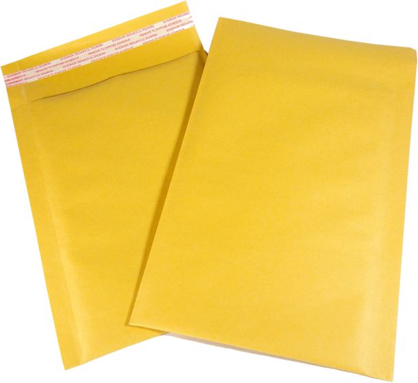 500 KRAFT BUBBLE MAILERS PADDED ENVELOPES (USA) 4 X 8 (#000) 500 