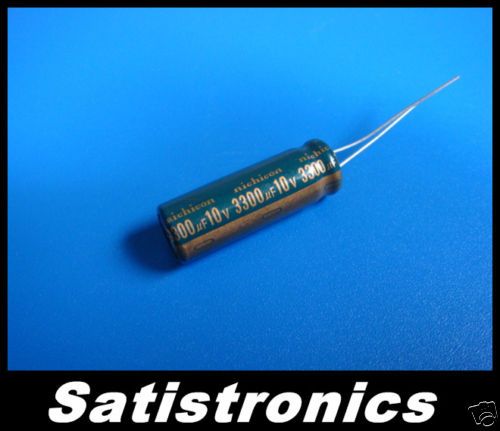 3300uf 10v 105℃ LOW ESR Motherboard Capacitors 30pcs  