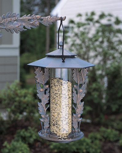 Verdigris 12 Oakleaf Silhouette Feeder  