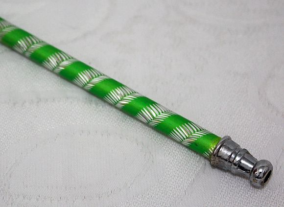 41 Green WASHABLE Hookah Hose + Laser Cut Tip / Hooka Huka Shisha 